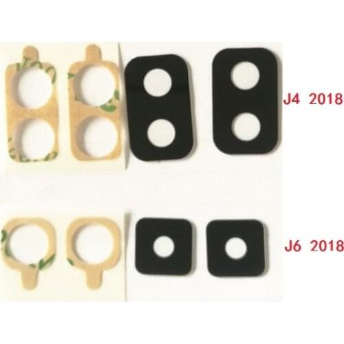 50pcs Rear Back Camera Glass Lens Cover with Adhesive Sticker For Samsung Galaxy J4 2018 J6 2018 J8 2018