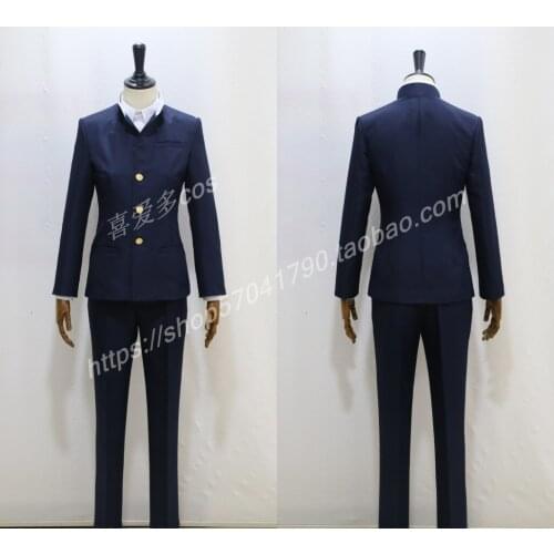 Anime Conan Magic Kaito Cosplay Phantom Thief Kid Kaito Kuroba Uniform School Suit Halloween Christmas Outfit Cosplay Costume