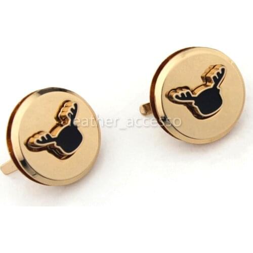 1pcs Metal Deer Shape Turn Lock Fashion Twist Lock Clasp for Handbag Bag Purse Luggage Hardware Closure Bag Parts Accessories