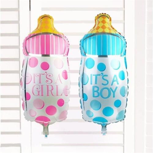 5 pcs Factory Direct Sales New Small Polka Dot Bottle Aluminum Foil Balloon Children Birthday Party Decoration Balloon