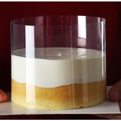 Acetate Film For Cake Collar Mousse Surrounding Edge Kitchen Cake Chocolate Candy Baking Surround Film Lining Acetate Film