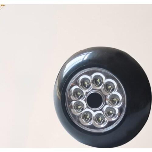 Car Ceiling Light Automobile Reading Multi-purpose Light Night Lamp LED Car Interior Lights for Home Car without Battery (Black)