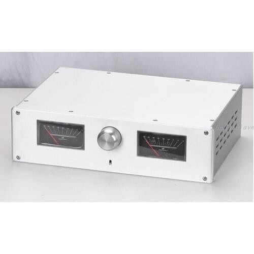 2020 latest CNC full aluminum HIFI amplifier DIY chassis VU meter shown AMP Enclosure box BZ36 -10