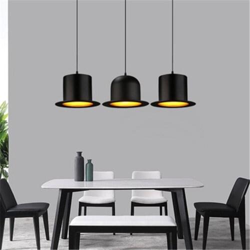 New Popular Hat Chimney Pendant Light Contracted Contemporary Creative Clothing Store Bar Decoration Lamp Free Shipping