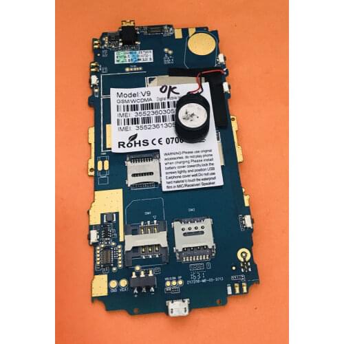 Original mainboard 512M RAM+4G ROM Motherboard for Discovery V9 IP68 MTK6572 Dual Core 4.5" QHD 960x540 Free shipping