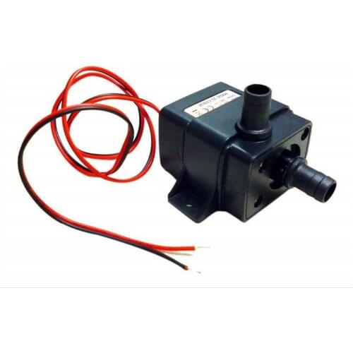 Submersible Water Pump DC 12V 4.2W 240L/H Mini Flow Rate Ultra-quiet Waterproof Brushless Pump for Garden Goldfish Bowl