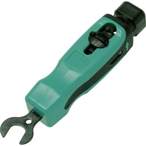 Proskit CP-509 RG59/6/11 Coaxial Cable Wire Stripper Universal Cable Stripping Cutter Stripping Pliers For Network Cable Puller