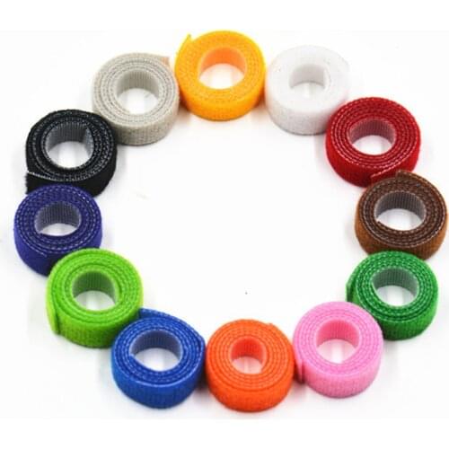 12x Adjustable Reusable Puppy Identification ID Collars Pet Bands 12 Colors