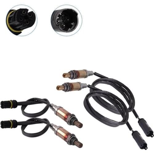 TIANBANG 4pcs Upstream+Downstream Oxygen Sensor 234-4672 234-4683 11781739845 11781247406 For 98-06 BMW 323i 325i X3 X5 E39 E46