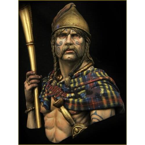 1/10 Resin bust model kit Ancient Vikings ( included crow )Unpainted XX159