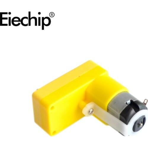 1pcs TT Motor DC 3V-6V L-type Reducer Electric Motor Micro Mini Metal Shaft Gear Motor,for DIY Kit Smart Car/Robot