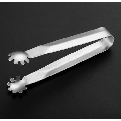 1pc Coffee Sugar Clip Stainless Steel Tweezer Mini Clamp Tong Clips Coffee