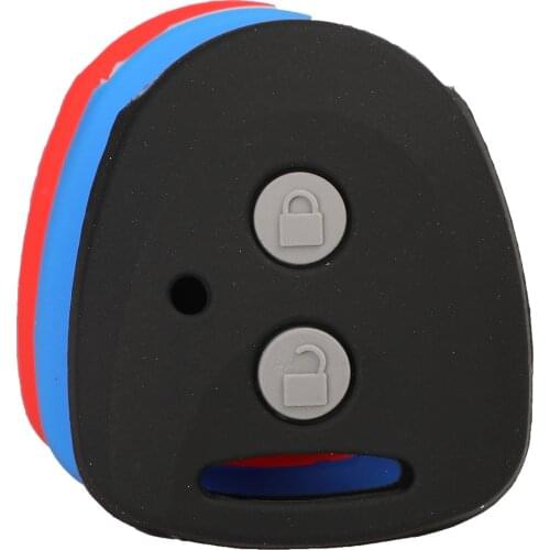 Kutery 10PCS Remote Silicone Car Key Cover Case For Toyota Wigo Avanza Daihatsu Grand Perodua Xenia 2BTN Protector Replace