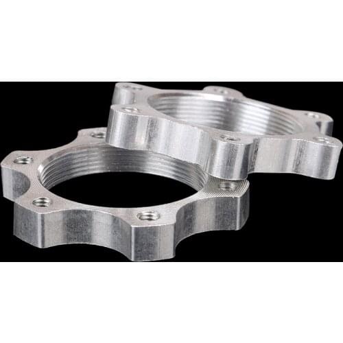 2pcs Bicycle Bike Freewheel Threaded Hubs Disk Disc Brake Rotor 6 Bolt Flange Adapter Hot Sale