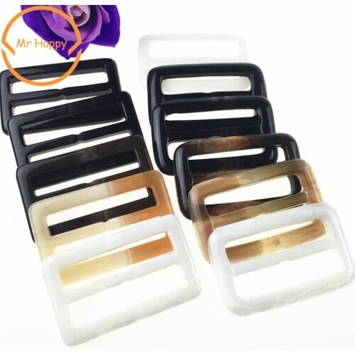 2018 New arrival inner diameter 49mm resin belt buckle for bags,clothes,wind coat,women apparels garment accessories decoration