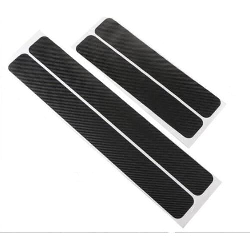 4 pieces of car door sill protection door sill wear plate stickers for chery tiggo 3 5 2016 A3 QQ A5 A1 Amulet A13 E5 FOR