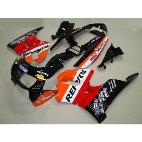 ABS factory fairing kit for H 1996 1997 CBR900RR CBR 893RR 96 97 repsol Orange motorcycle CBR 893 fairings set