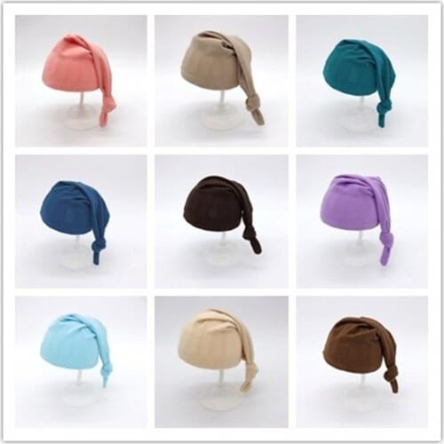Newborn Photography Accessories Baby Sleeping Hat Soft Comfortable Baby Photo Props Infant Shooting Outfits