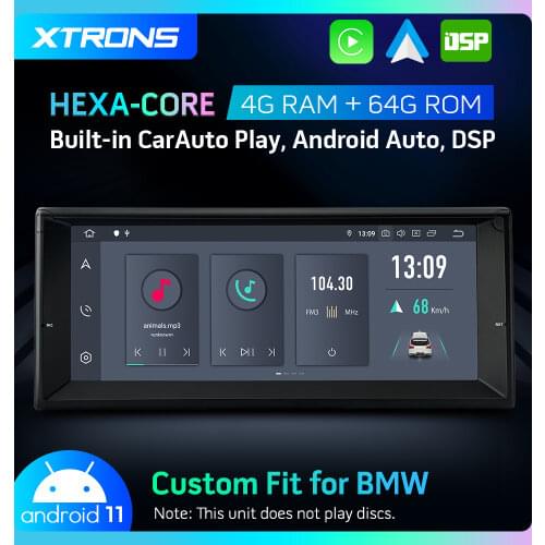 XTRONS 10.25'' Android 10.0 PX6 Car Radio Player GPS for BMW E39 M5 1999-2003 7 Series E38 1994-2001 DSP Carplay NO DVD 4+64GB