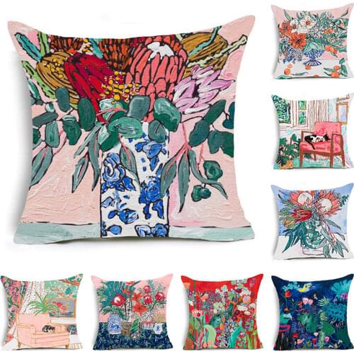 Hogar Cushion Cover Home Fink Housse De Coussin Decoration Salon Funda Cojins Pillow Case Kussenhoes Pillow Cover Throw Pillows