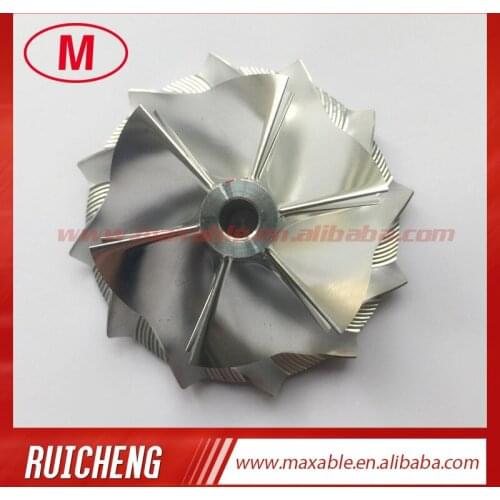 GT15-25 436131-0001 40.10/52.19mm 6+6 blades high performance turbo billet/milling/aluminum 2618 compressor wheel