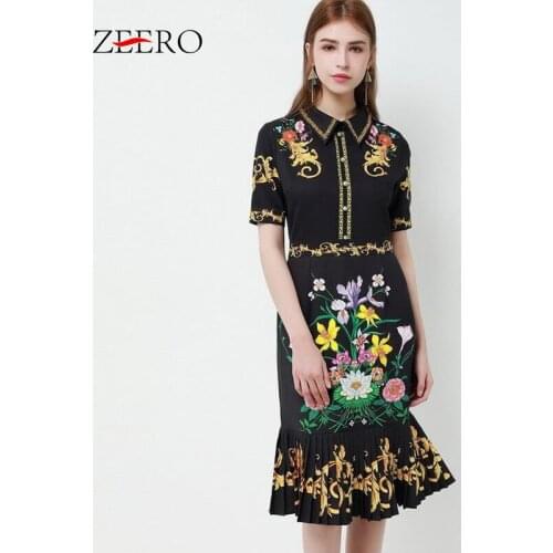 Huan-Qing Floral Summer Dresses