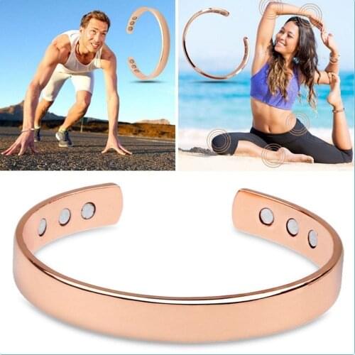 Scientific Design Magnetic High Quality Metal Bracelet Arthritis Pain Relief Bangle Unisex Fashion Accessories