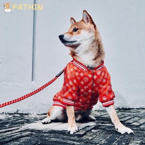 FATHIN Pet Clothes Adidog French Bulldog Dog Coat Super Warm Winter Christmas Dog Jacket S-XXXL