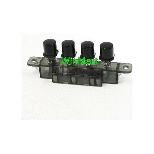 MQ184C AC 250V 4A 4 Pushbutton Piano Type Key Board Switch for Range Hood 5pcs