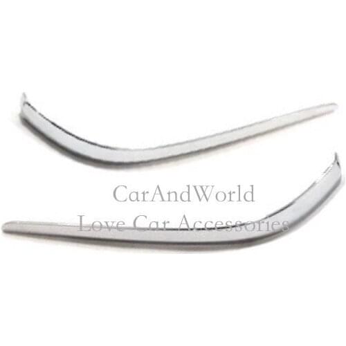 For 2019 Toyota Avalon XX50 Rear View Mirror Anti Rubbing Strips Trims Cover Rearview Frame ABS Chrome Stickers Car Accessories