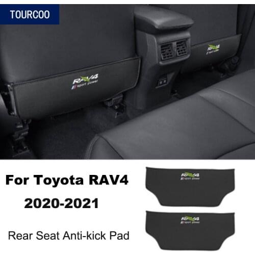 For Toyota RAV4 2020-2021 Rear Seat Anti-kick Pad Cover Car Modification Accessories