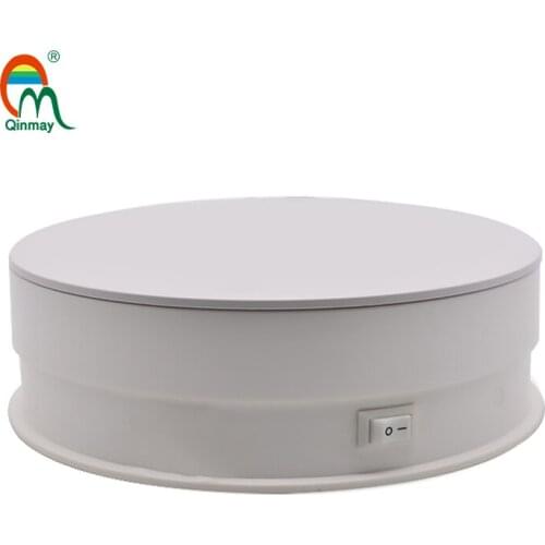 Qinmay 15cm-USB Plug-in Rotating Display Stand 3D Scanning Photography Product Display Turntable