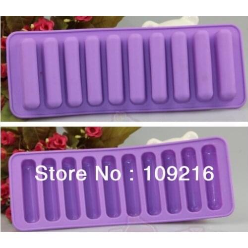 1pcs 10-Finger Shape Green Good Quality 100% Food Grade Silicone Chocolate/Jelly/Pudding/Ice/Candy DIY Mold