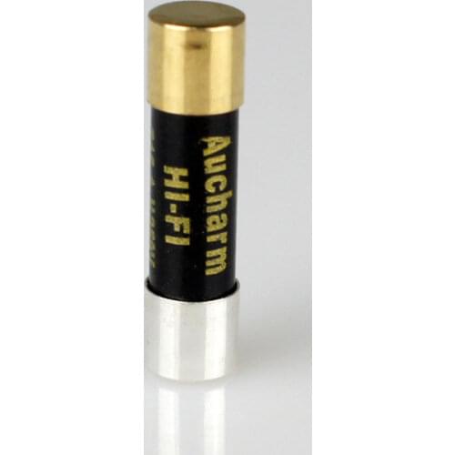 1PCS HIFI Single Crystal Silver Nano Fuse CD Audio Amplifier Tube Amp Fuse 5*20mm 0.5A -15A Electronic Component AudioTube
