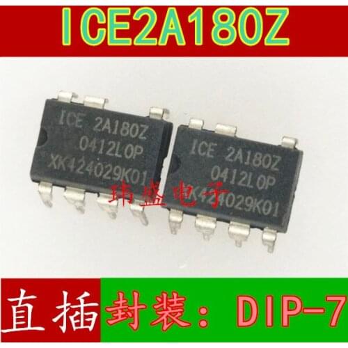 10pcs ICE2A180Z 2A180Z DIP-7 2A180