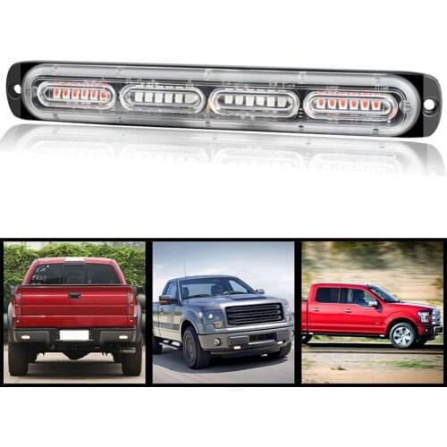 24 LED Truck Side Marker Lamp Strobe Warning Super Slim Lights Outdoor Personal Cars Decoration for Trailer Lorry