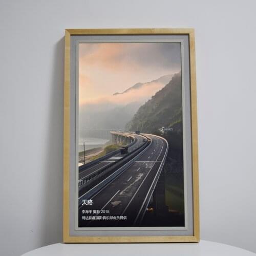 32 inch Large Size Wall Mount Digital Art Photo Frame Wifi Smart Picture Frame