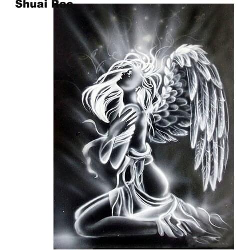 Fantasy abstract Angel diamond painting Full drill square/round mosaic Diamond set Picture Of Rhinestone Embroidery abstract art