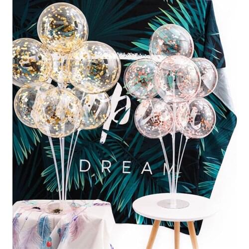 Balloon Holder Column Birthday Party Decorations Kids Dino Balloons Stand Arch Kit Dinosaur Ballon Stand Globos Baloon Stick