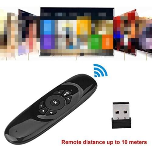 C120 Multi-Language Version Wireless Air Mouse Mini Keyboard Mouse Somatosensory Gyroscope Double-Sided Remote Control