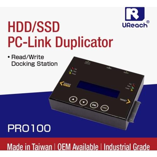 HDD Docking Station IDE SATA Duplicator JetMedia WT100 PC Link IDE SATA mSATA NGFF SSD Copier