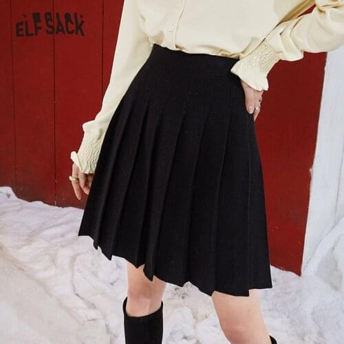 Женские плиссированные юбки ELF SACK China At AliExpress