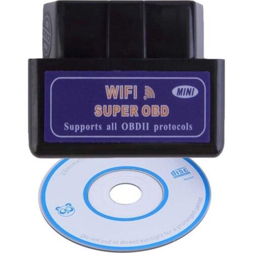 V1.5 ELM327 WiFi Car Diagnostic Scanner Mini ELM 327 V 1.5 OBD2 Scanner For Android/iOS elm-327 WI-FI OBD 2 Diagnostic Tools