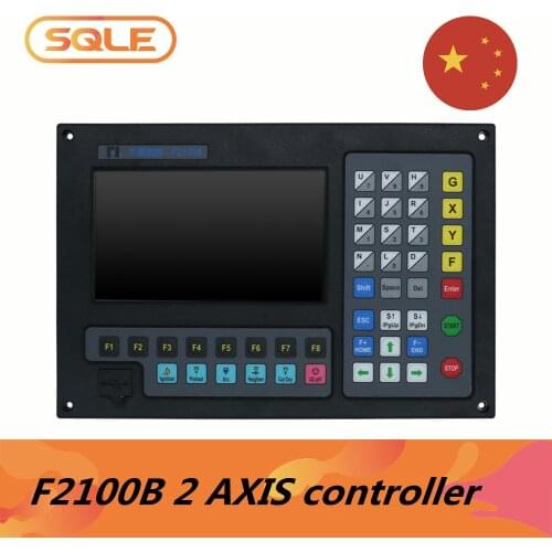 F2100B 2 AXIS CNC motion controller support G code and FastCAM FreeNest for Flame Plasma Cutting Machine