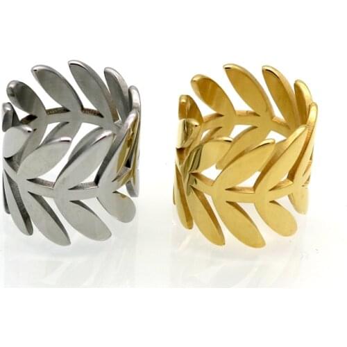 Brand Classic GORGEOUS TALE Delicate Leaf Branch Ring Everyday Women Jewelry Gold Color Woman Ring For Wedding Bridesmaid