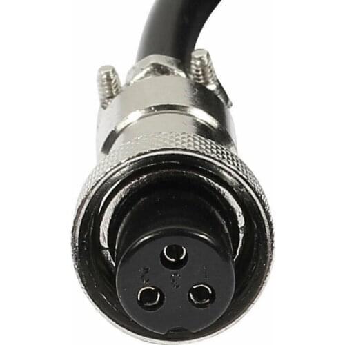 GX12 3 Pin Male/Female Head Aviation Socket Connector Electrical Cable 2m