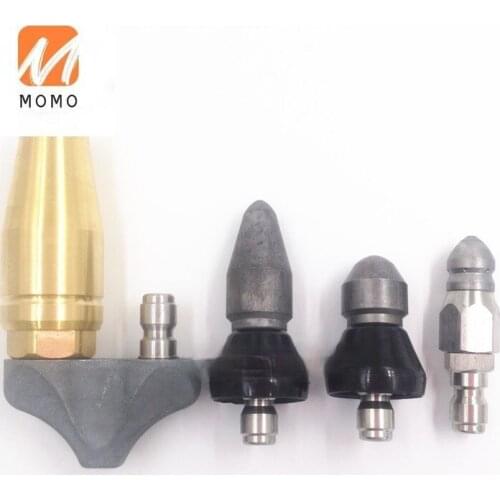 Hot selling high pressure washer drain pipe cleaning nozzle sets sewer jetter water spray nozzles