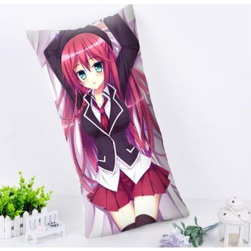 Hobby Express Cute Trinity Seven Anime Chibi Rectangle Dakimakura Pillow Cover RPC55