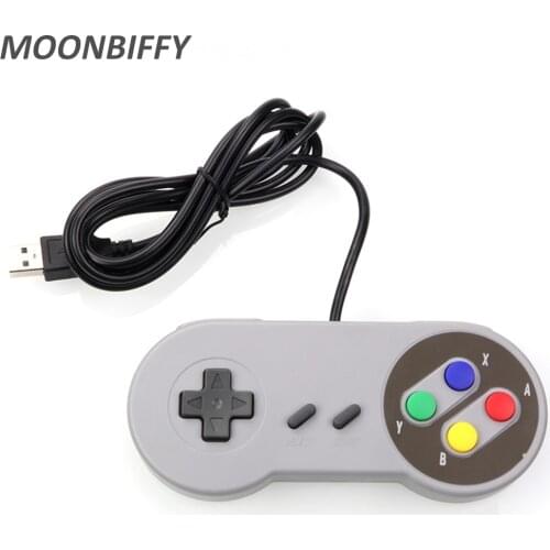 USB Controller Gaming Joystick Gamepad Controller for Nintendo SNES Game pad for Windows PC For MAC Computer Control Joystick