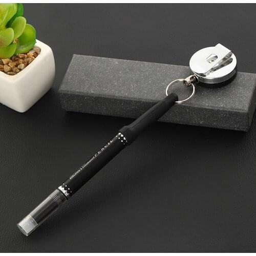 Key Buckle Hook Carabiner with Stretchable Flexible Silicone Pen Cap Design Belt Keys Carrying Clip Hanger Portable